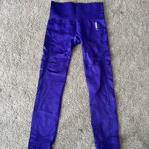 Gymshark energy+ seamless purple leggings